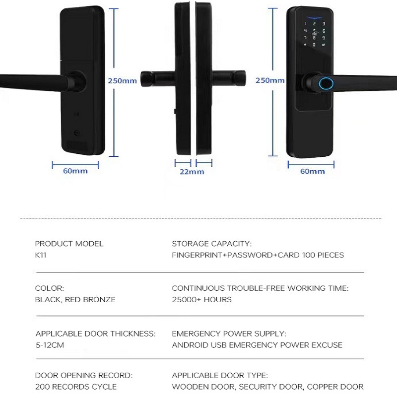 TopStrong K11 serratura smart elettronica per porta