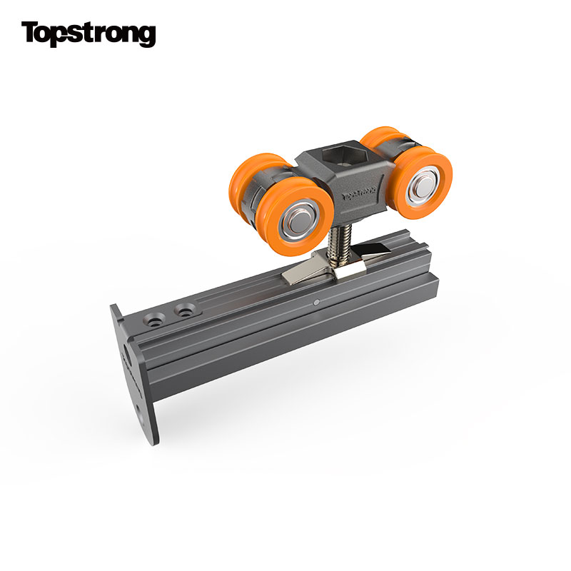 TopStrong 60KG carrello porta scorrevole legno