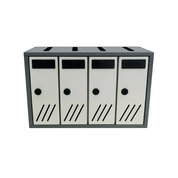 BOXOB Serenity 993 cassetta postale da interno grigio bianco