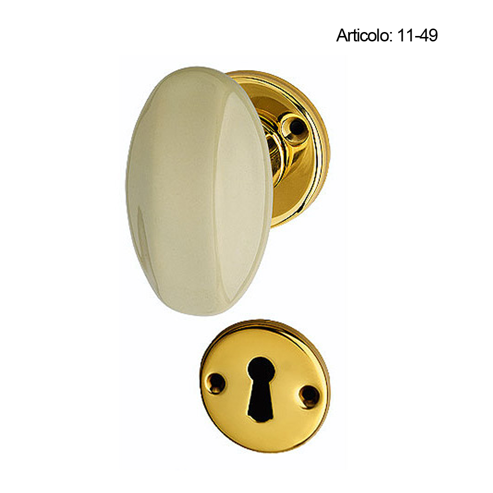 Spinardi 01-49 Maniglia per Porta Ottone