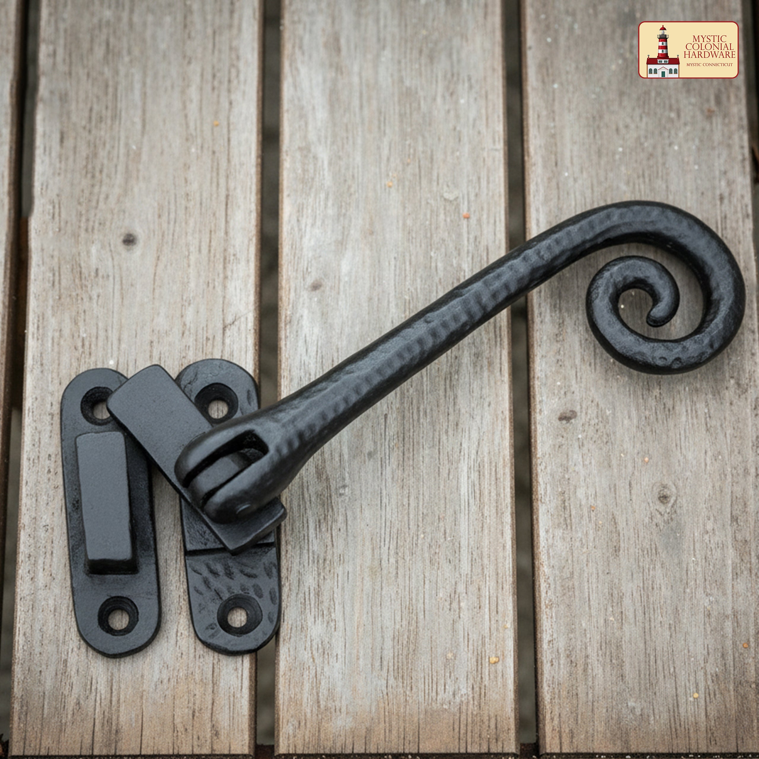 Mystic Colonial Chiavistello Riccio 12,2x6 cm Ferro Ghisa