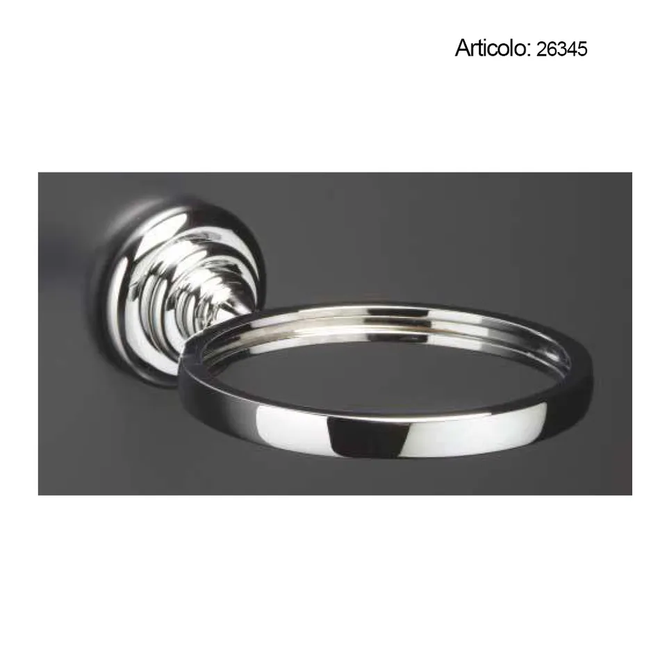 Spinardi Portaphon accessorio bagno cristallo ottone