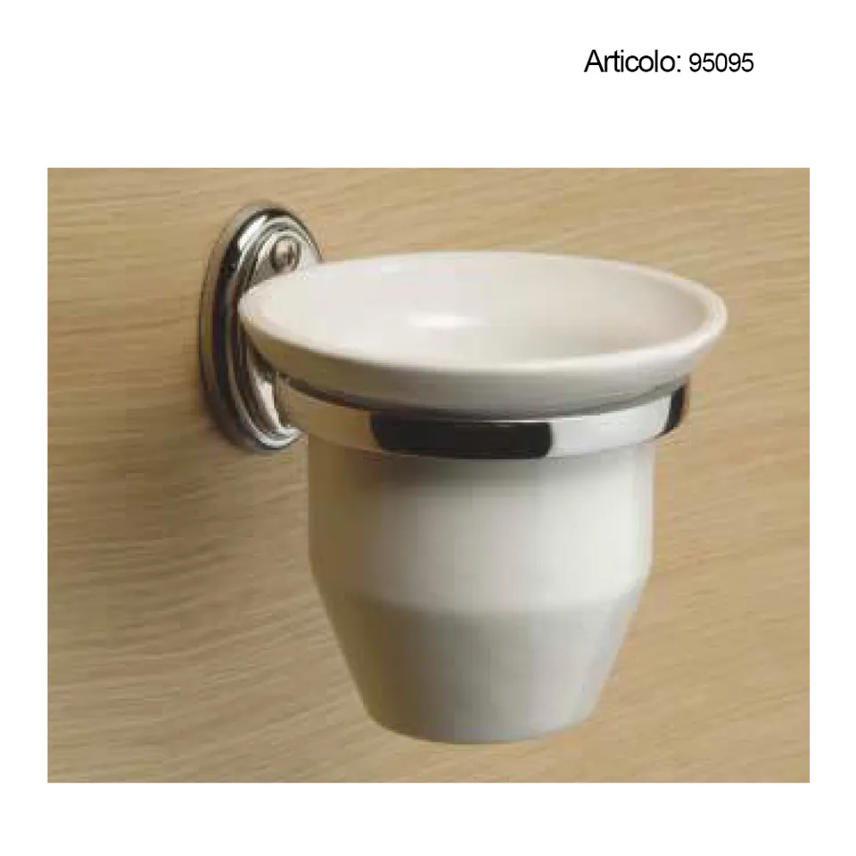 Spinardi Sissi Portaspazzolini in Ottone