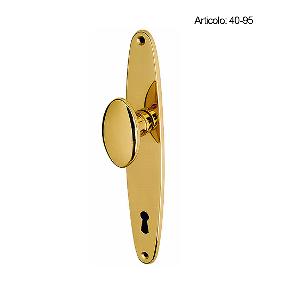 Spinardi 10-95 maniglia per porta su placca