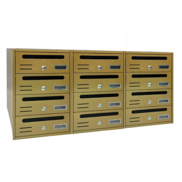 BOXOB Domus 700 cassetta postale da interno bronzo 1 posto