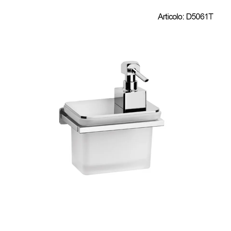 Spinardi Dispenser sapone vetro acidato 13 cm