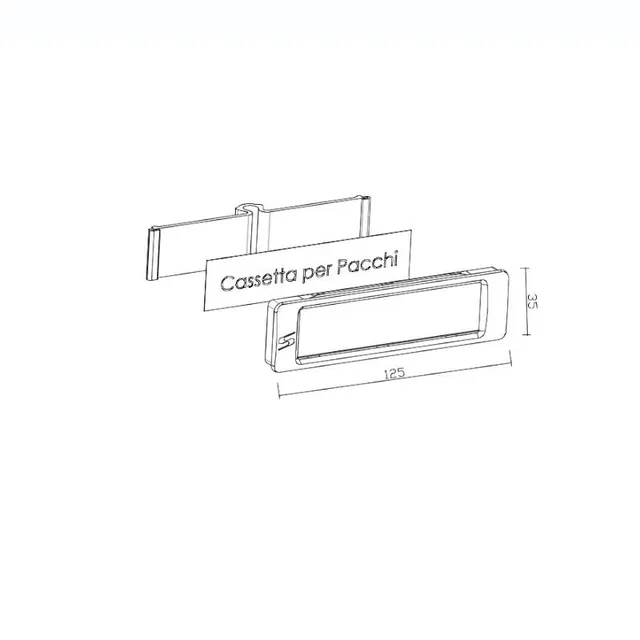 Silmec S-Butler 90-035 kit portanome ricambio