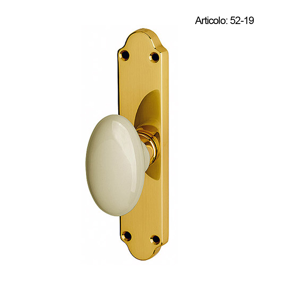 Spinardi 21-19 Pomolo per Porta in Ottone