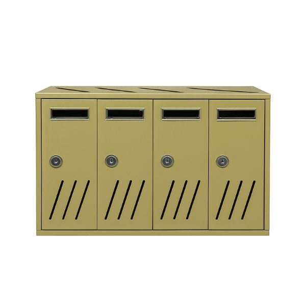 Boxob Serenity 800 cassetta postale interno giallo senape