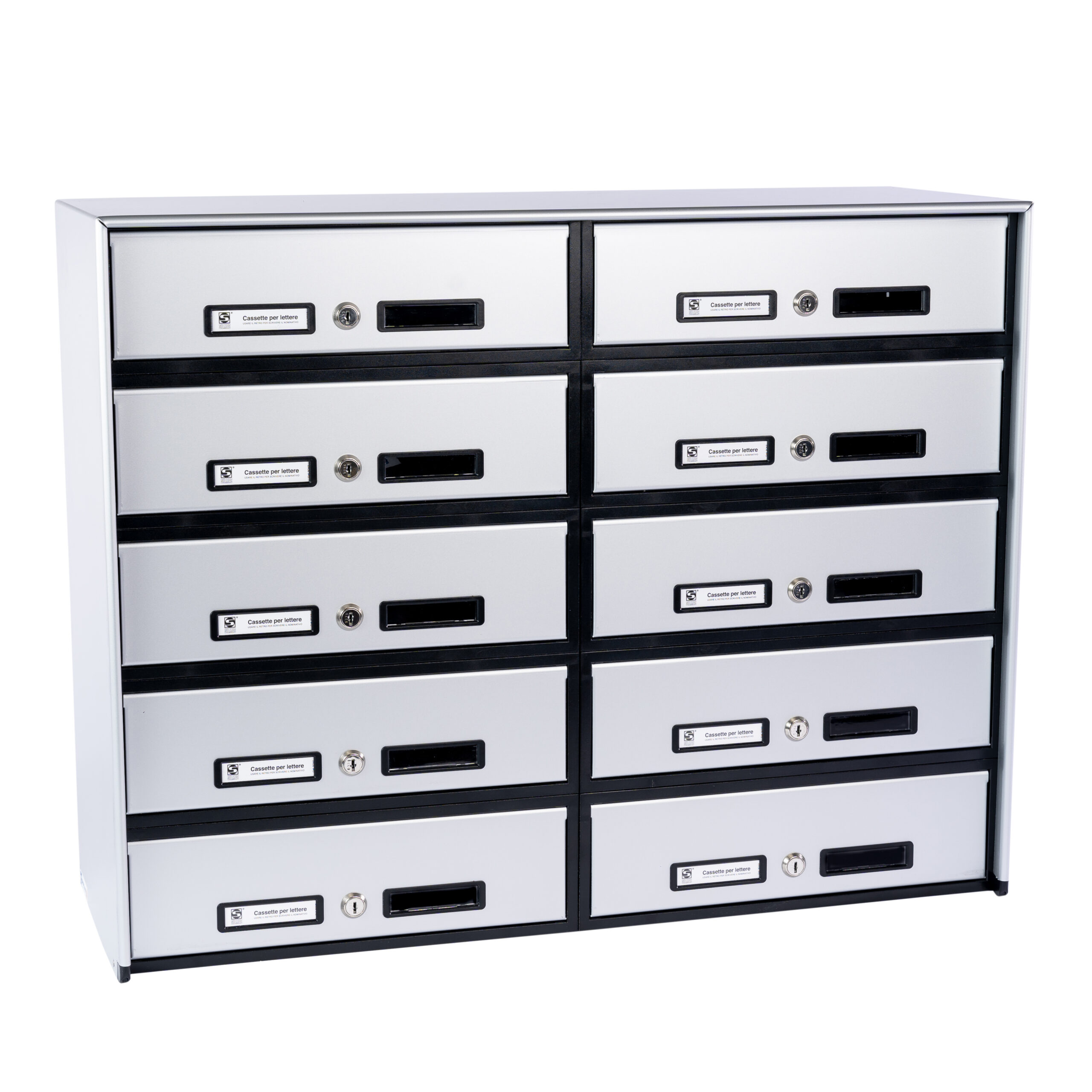 Silmec SC Classic SC6 casellario 10 cassette ritiro posteriore