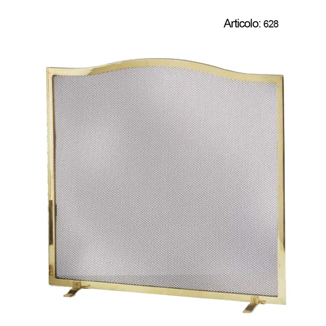 Spinardi 628 parascintille camino ottone 500 mm