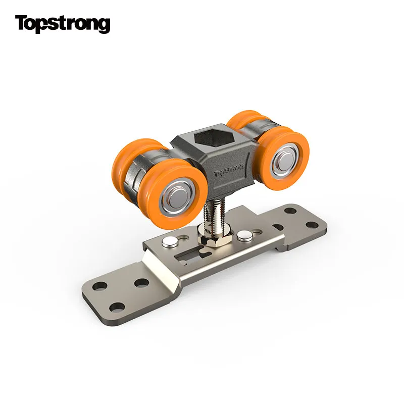 TopStrong 60KG carrello porta scorrevole legno senso contrapposto