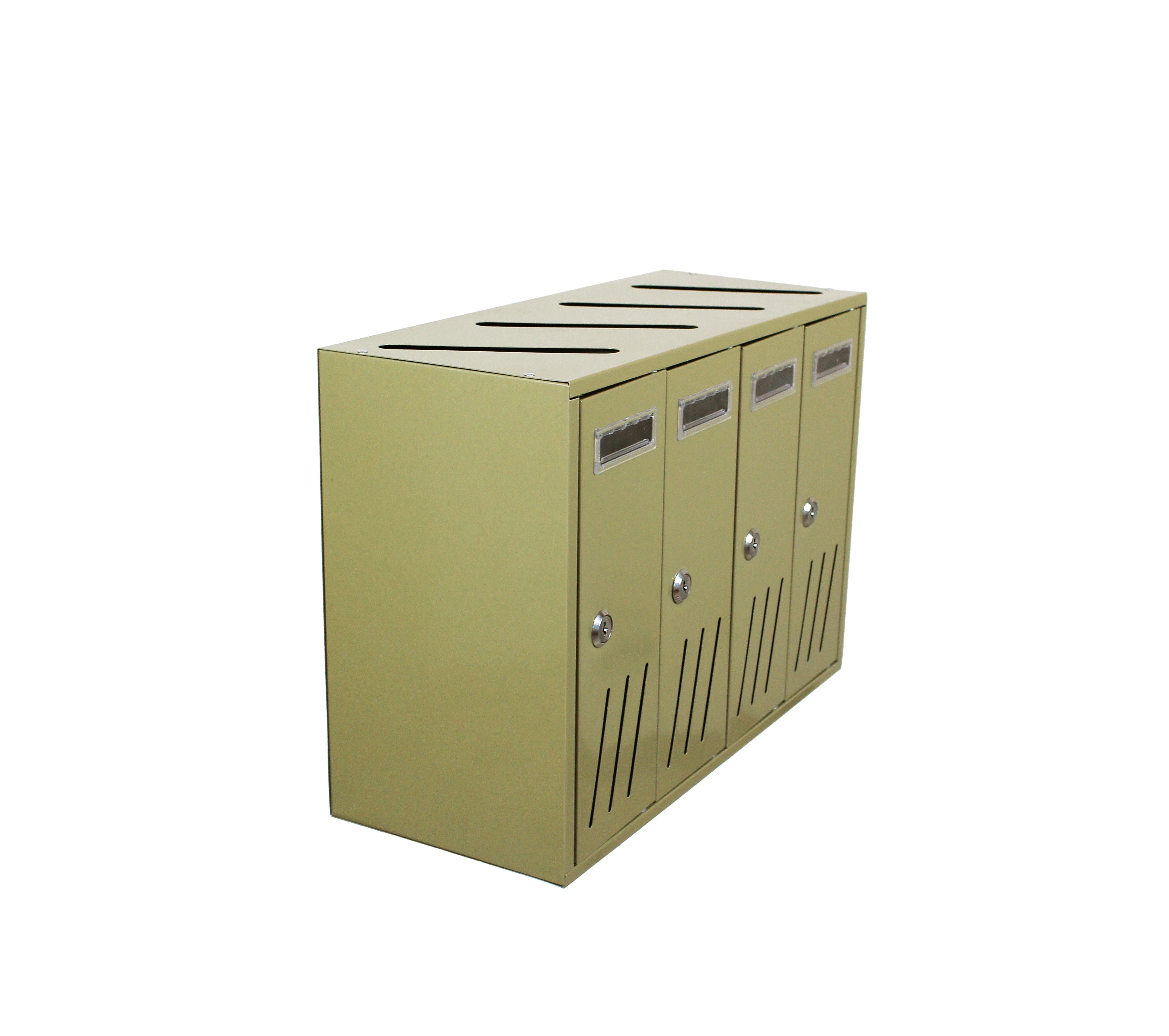 Boxob Serenity 800 cassetta postale interno giallo senape