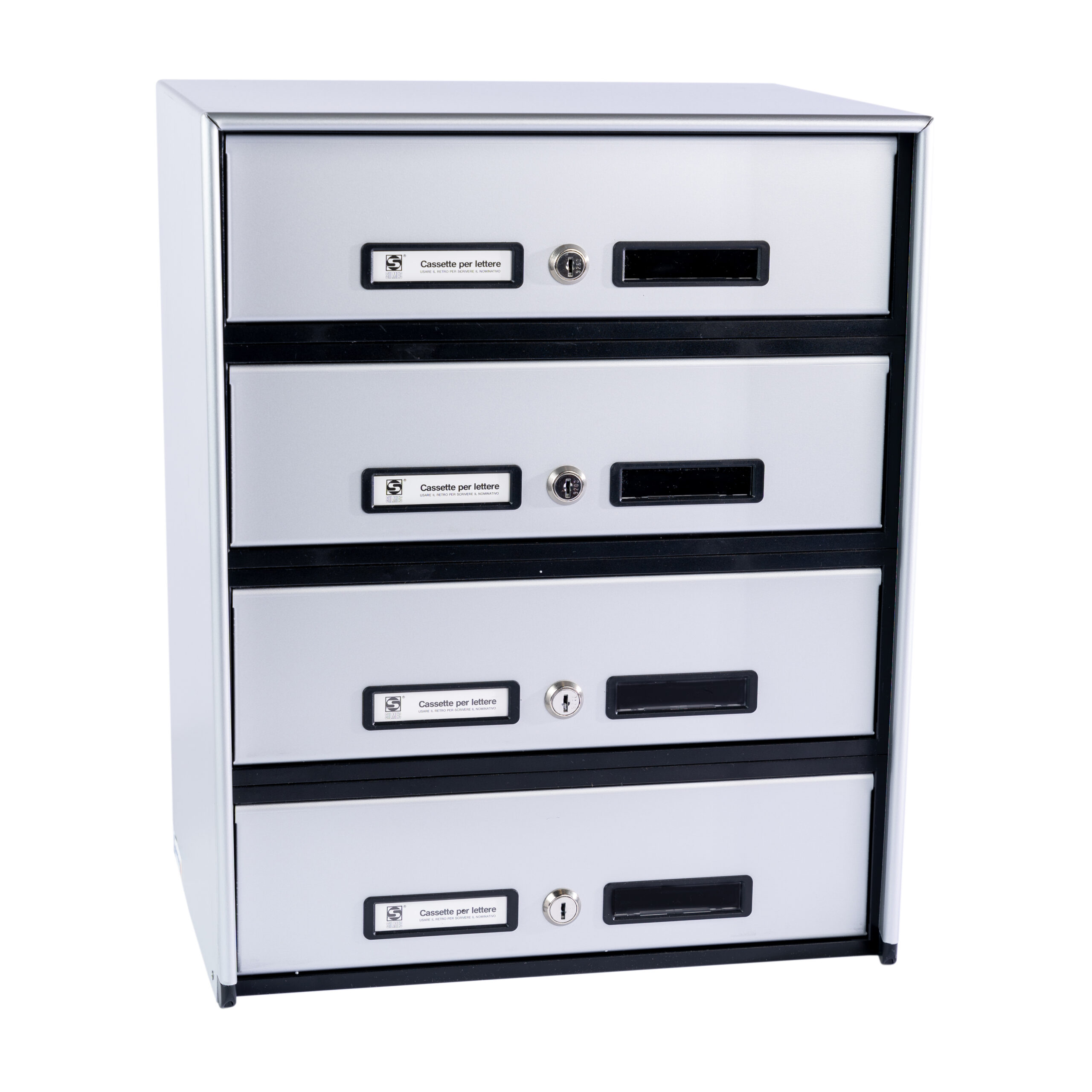 Silmec SC Classic SC6 casellario 4 cassette esterno
