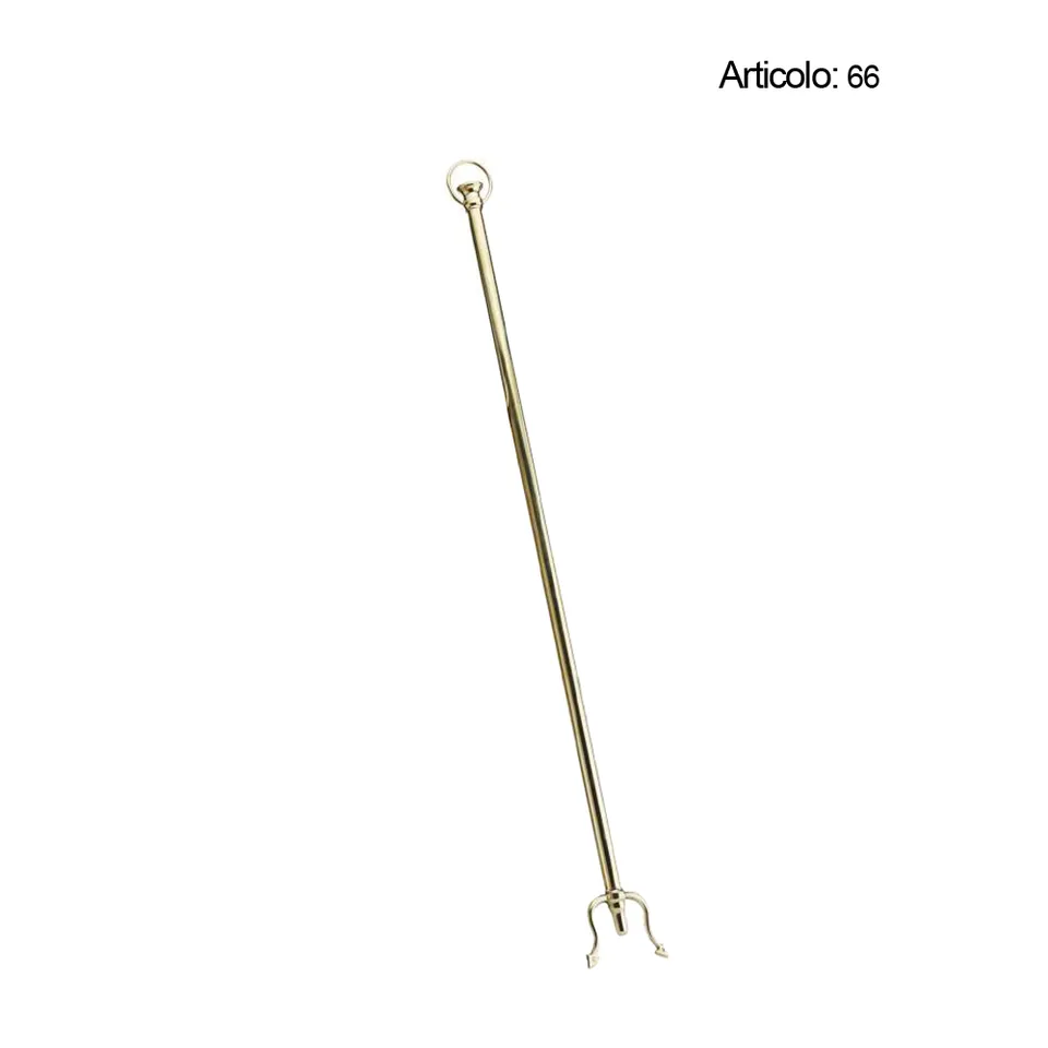 Spinardi 66 Asta Soffietto Camino Ottone 850 mm
