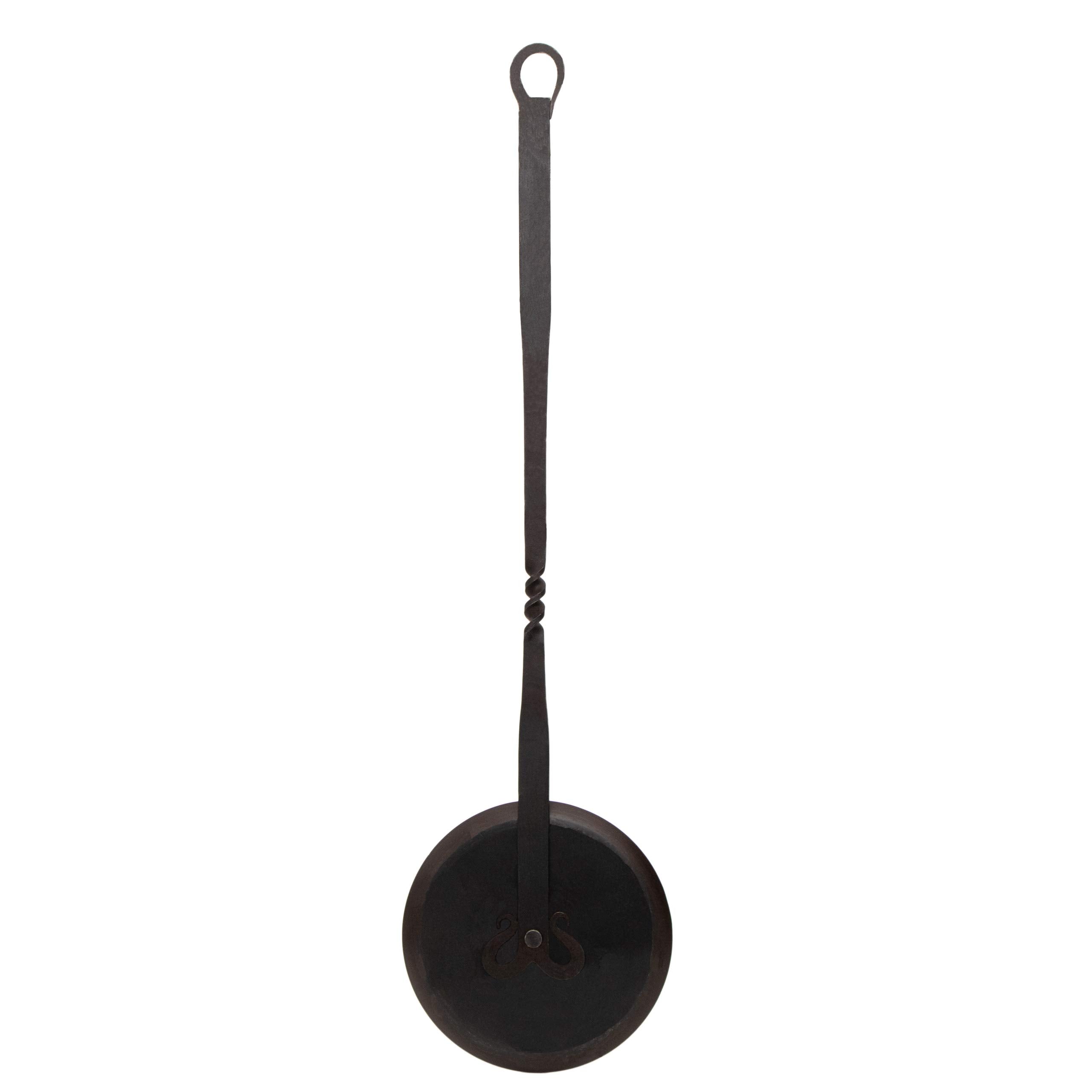 Mystic Colonial Hardware Medieval padella ferro manico lungo