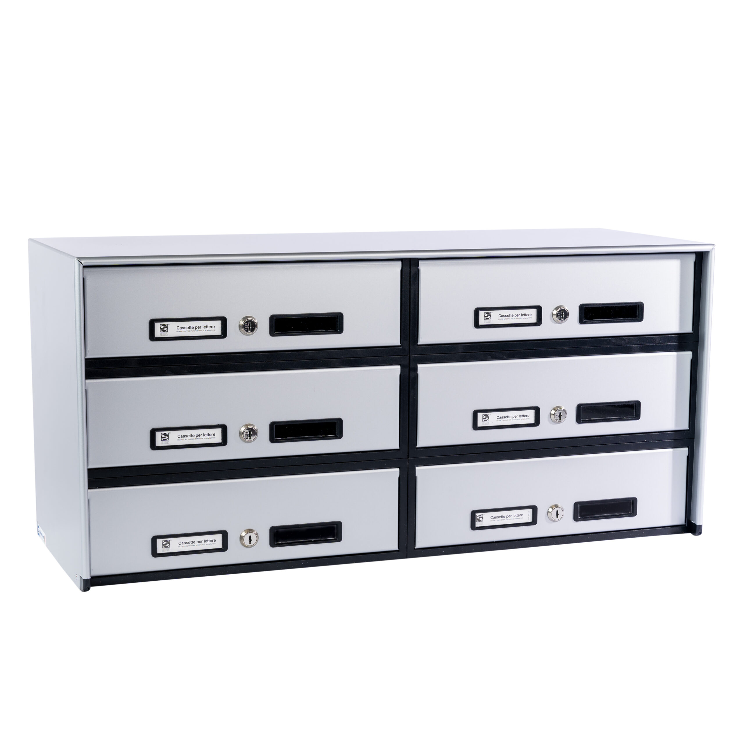 Silmec SC Classic SC6 cassetta postale 6 posti ritiro posteriore