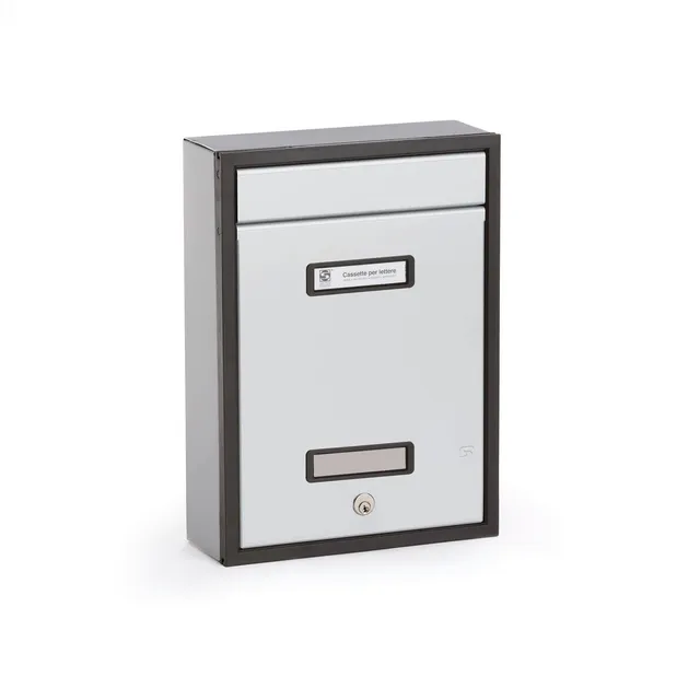Silmec SC8 cassetta postale componibile alluminio esterno