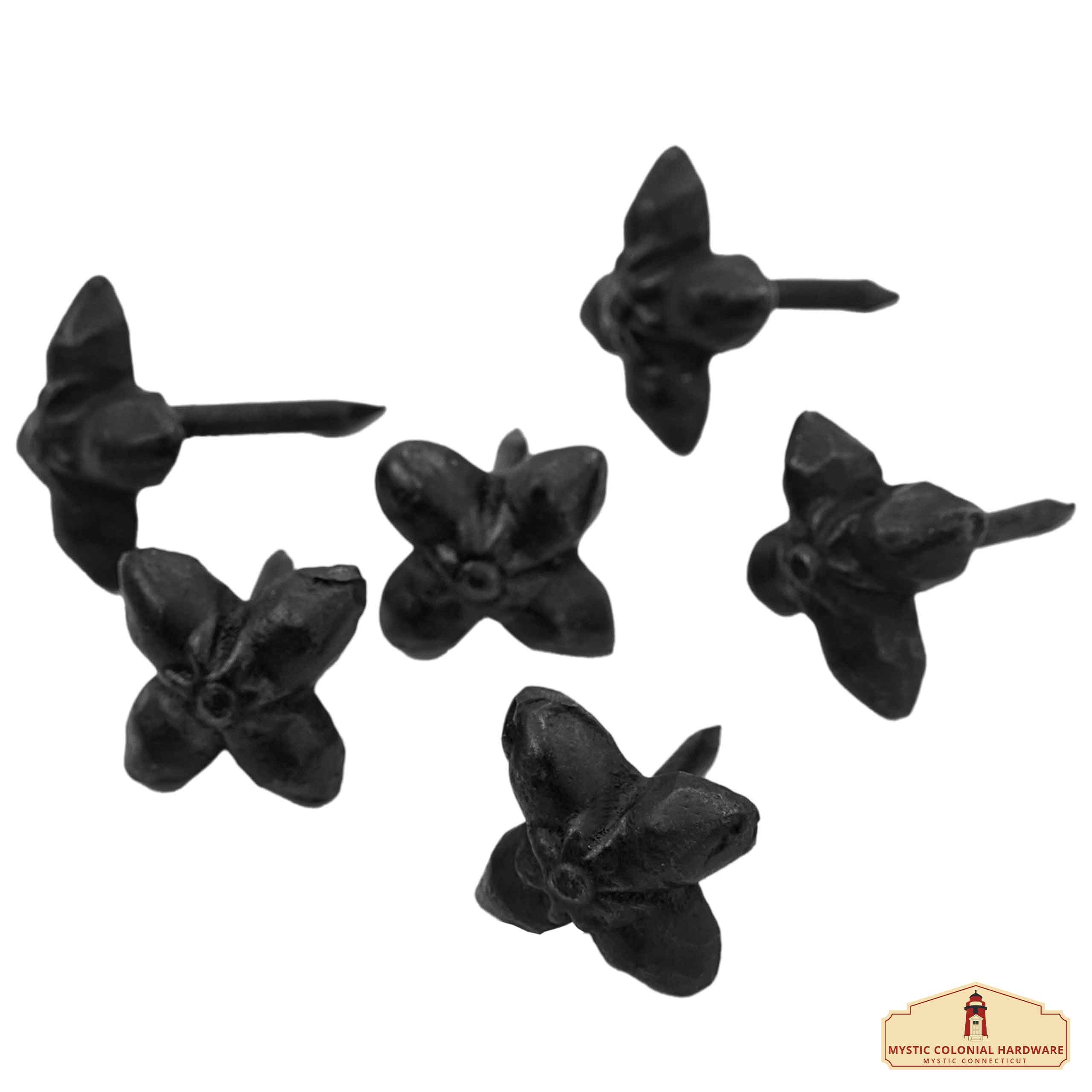 Mystic Colonial Hardware borchie ferro battuto set 6 pezzi 2 cm