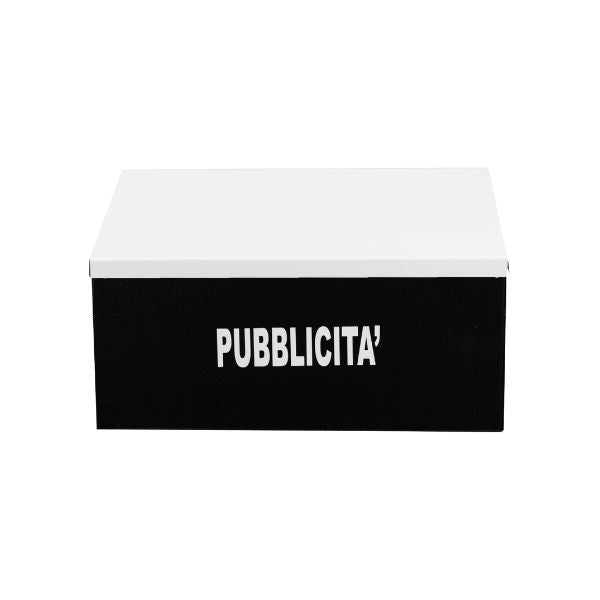 BOXOB Eternity 883 porta pubblicità esterno nero bianco antipioggia