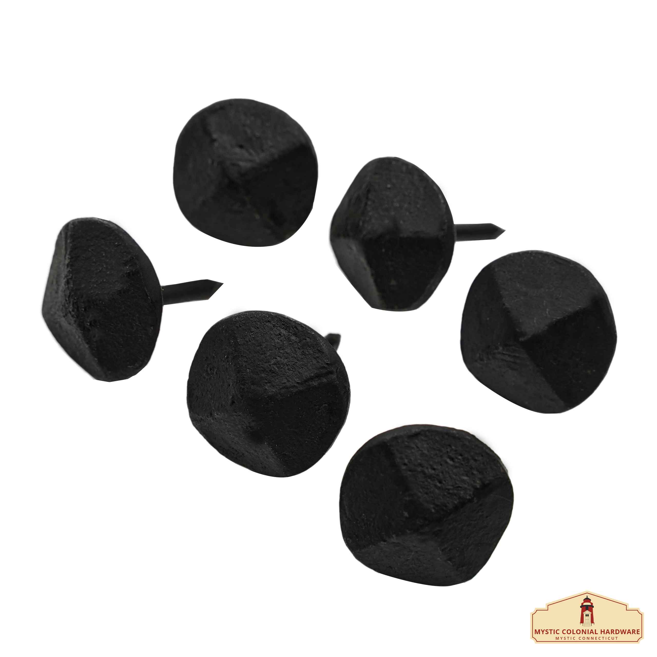 Mystic Colonial Hardware chiodo decorativo ferro singolo nero