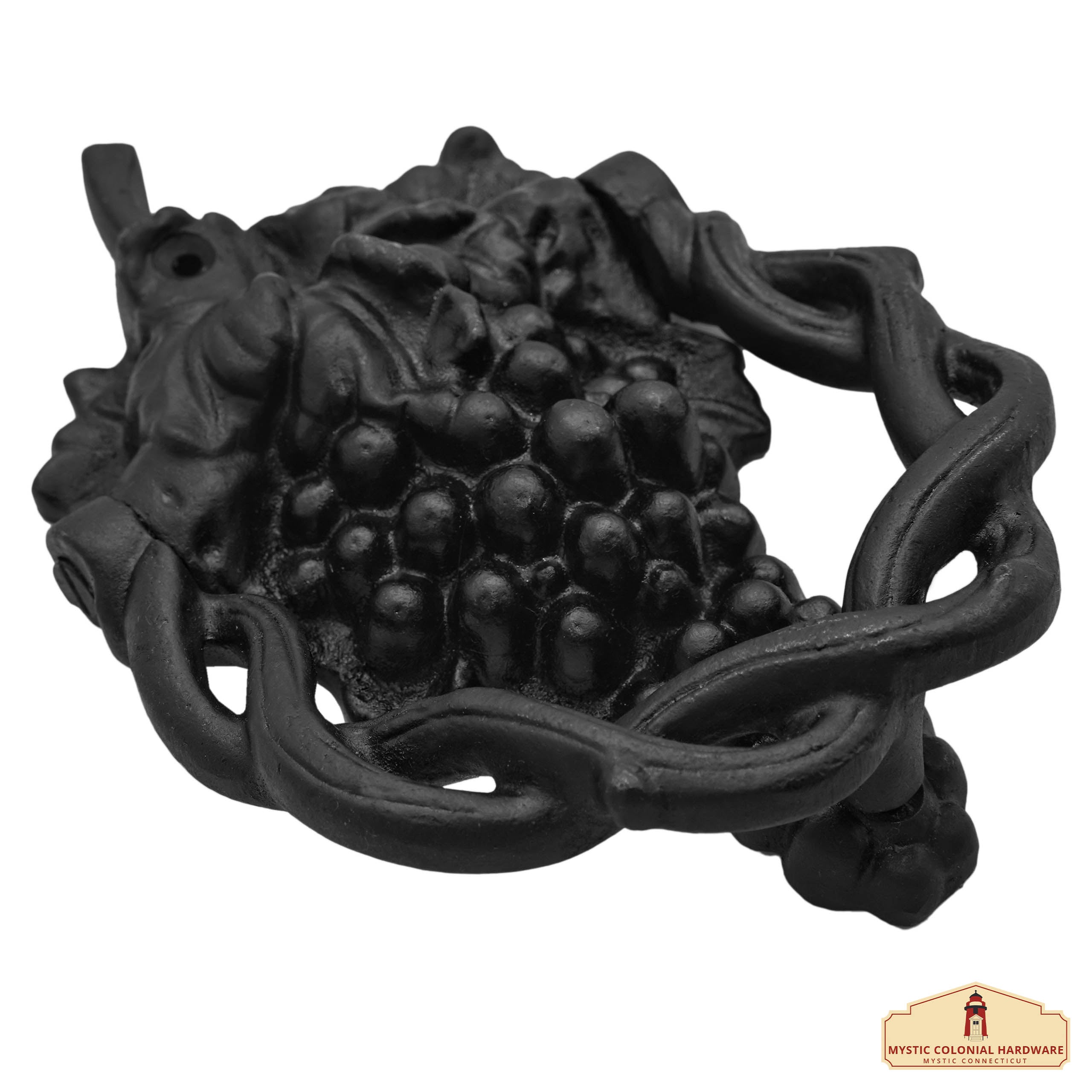 Mystic Colonial Hardware Vite battente porta ghisa nera 17 cm