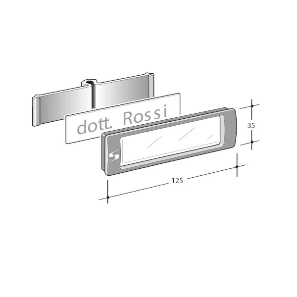 Silmec Open Air 400 90-028 kit portanome 113x25 mm