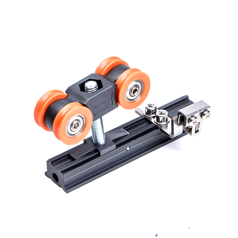 TopStrong 60KG carrello porta scorrevole alluminio doppio sincrono