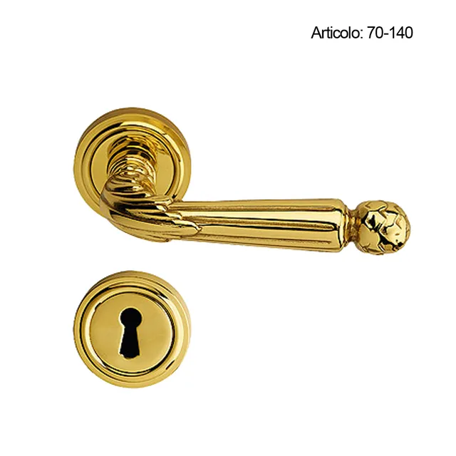 Spinardi 70-140 maniglia placca e rosetta