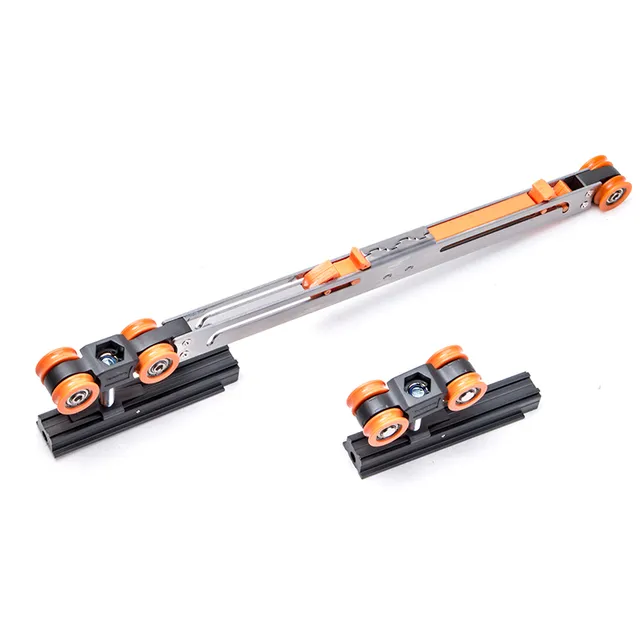 TopStrong 60KG carrello porta scorrevole alluminio ammortizzato
