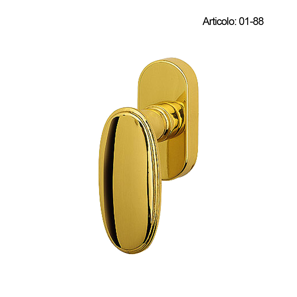 Spinardi 80-88 maniglia porta placca rosetta