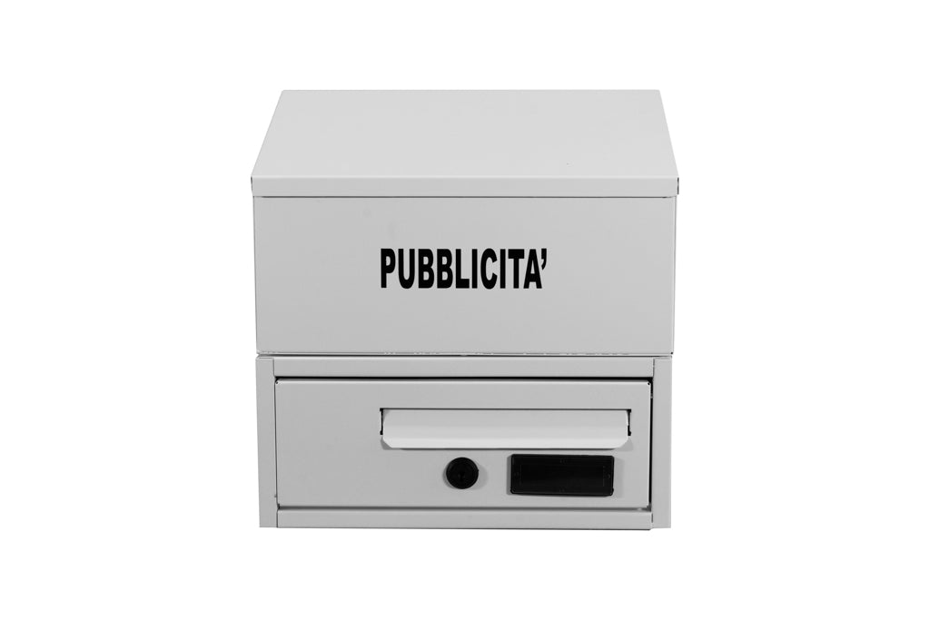 BOXOB Eternity 883 porta pubblicità esterno bianco antipioggia