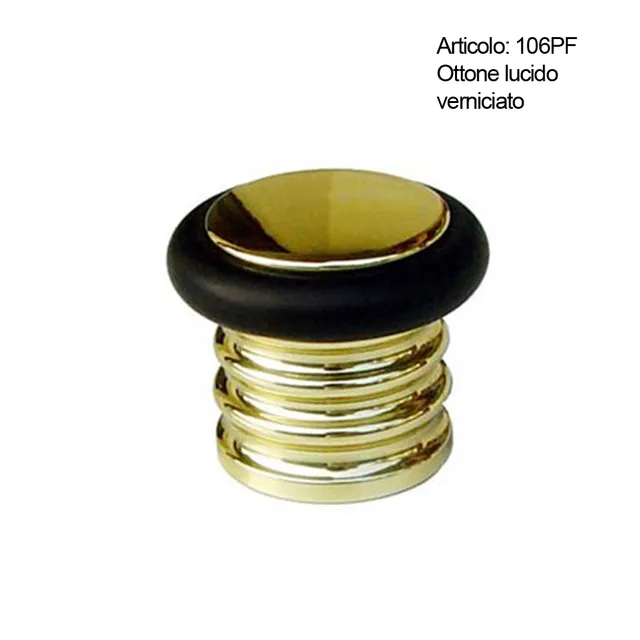 Spinardi 106PF Fermaporta Ottone 25x25 mm Finiture Varie