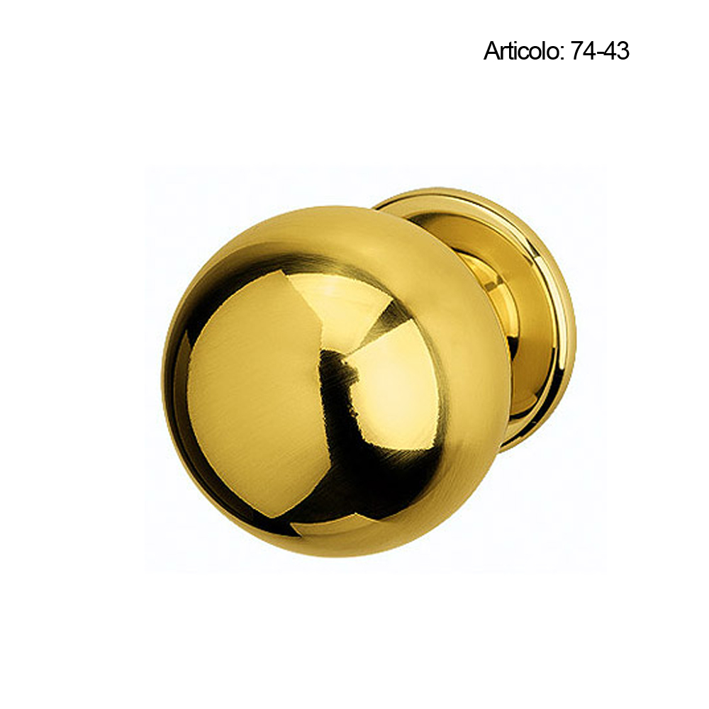 Spinardi 80-43 maniglia per porta su rosetta