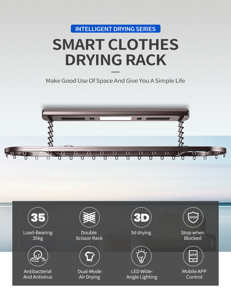 TopStrong 3D stendibiancheria elettrico telecomando