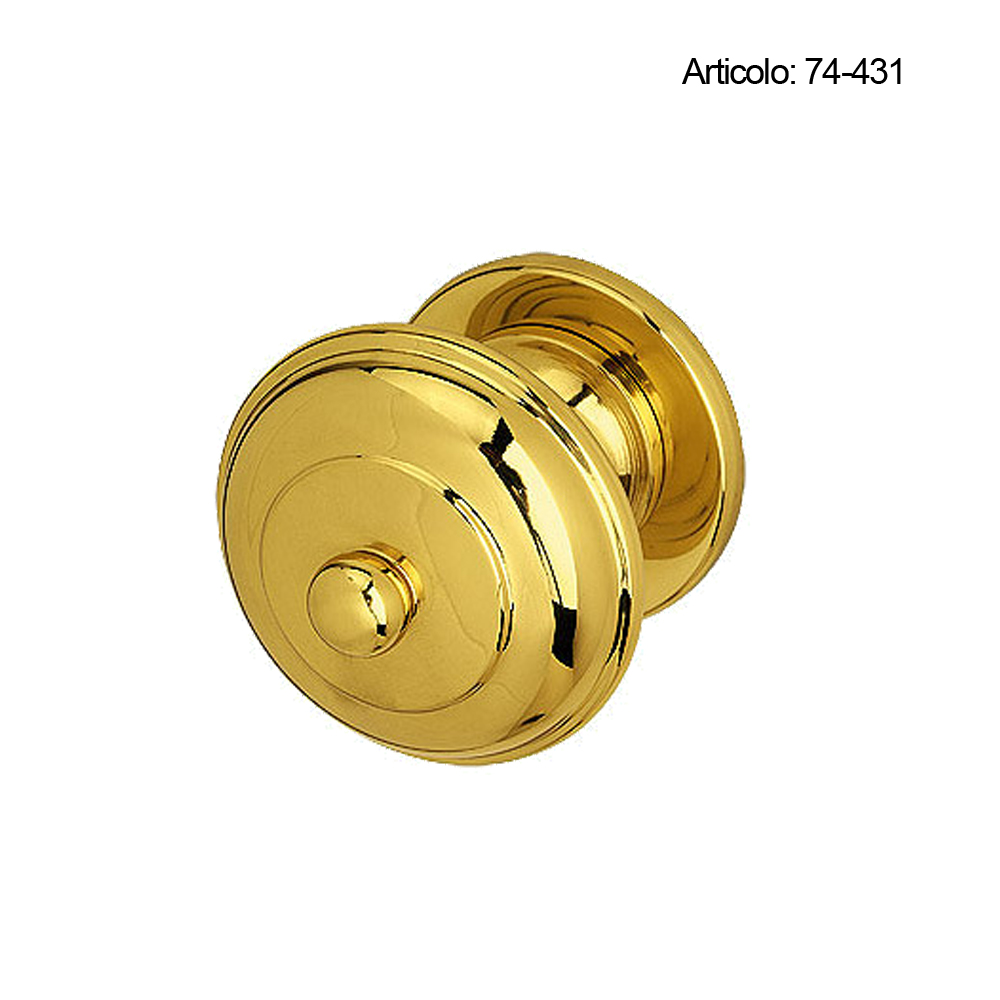 Spinardi 74-431 Pomolo porta acciaio finiture varie