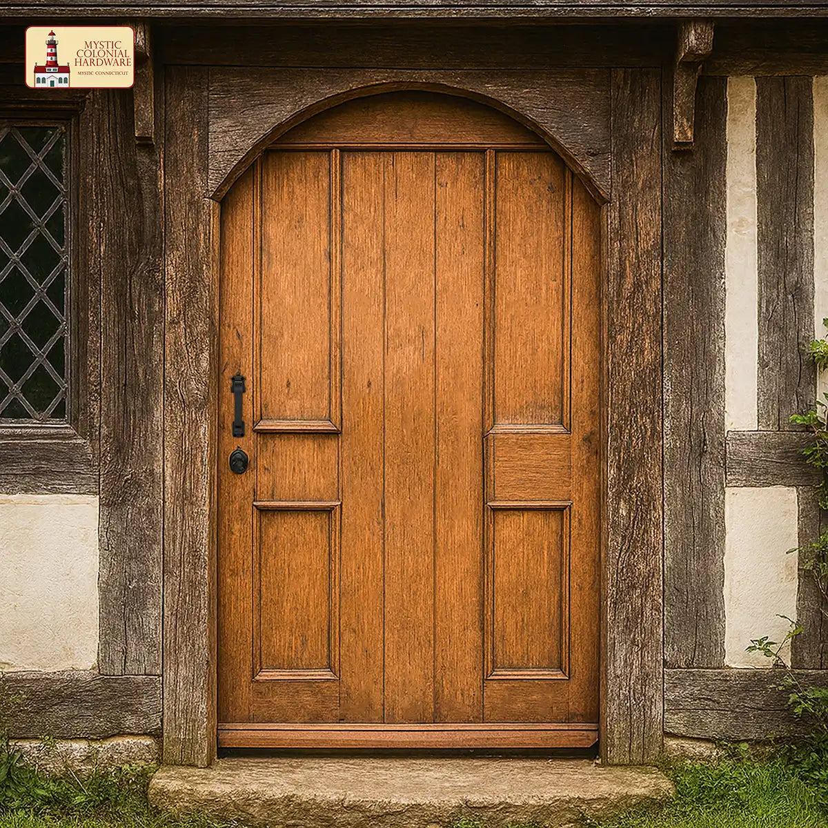 Mystic Colonial Hardware maniglie ghisa intrecciate set 2 pezzi