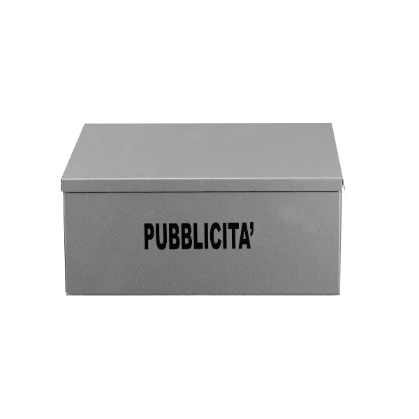 Boxob Eternity 883 porta pubblicità esterno grigio antipioggia