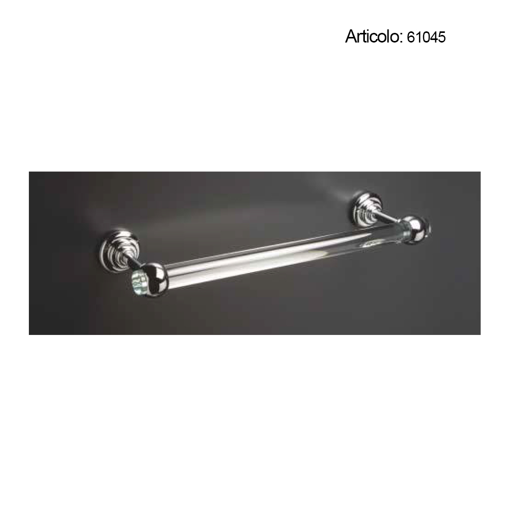 Spinardi portasalviette cristallo e ottone
