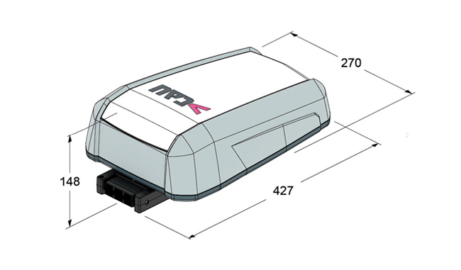 TAU TSKY TSKY1-B motore porta garage 1000 N