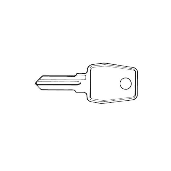Silmec 90-015 chiave grezza sbozzo per serratura