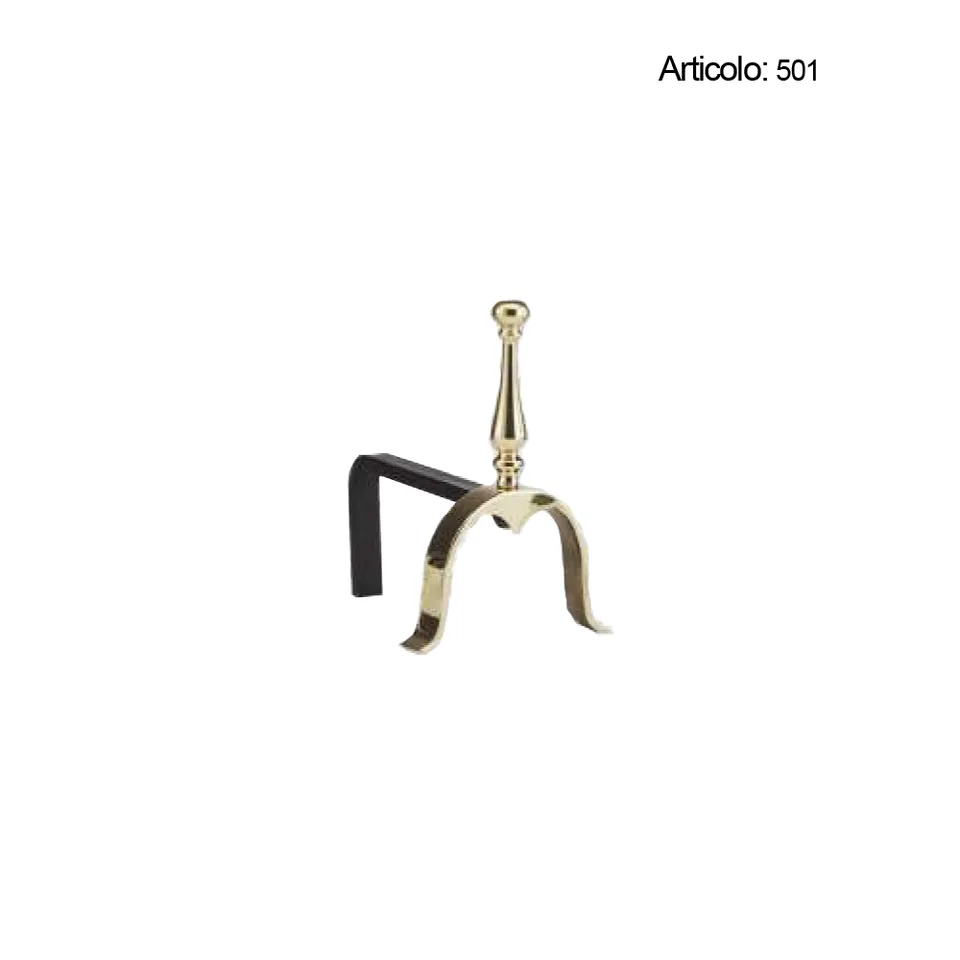 Spinardi 501 alare camino ottone 210 mm