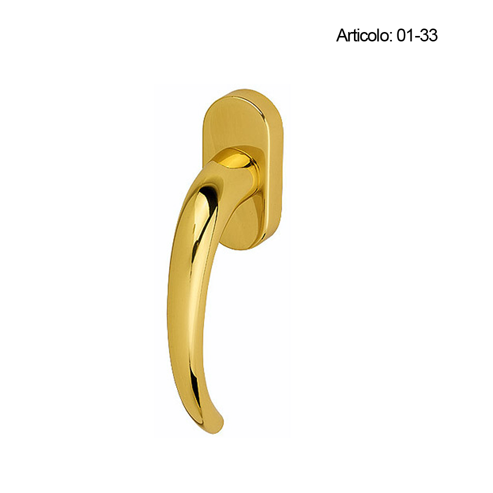 Spinardi 80-33 maniglia per porta su rosetta