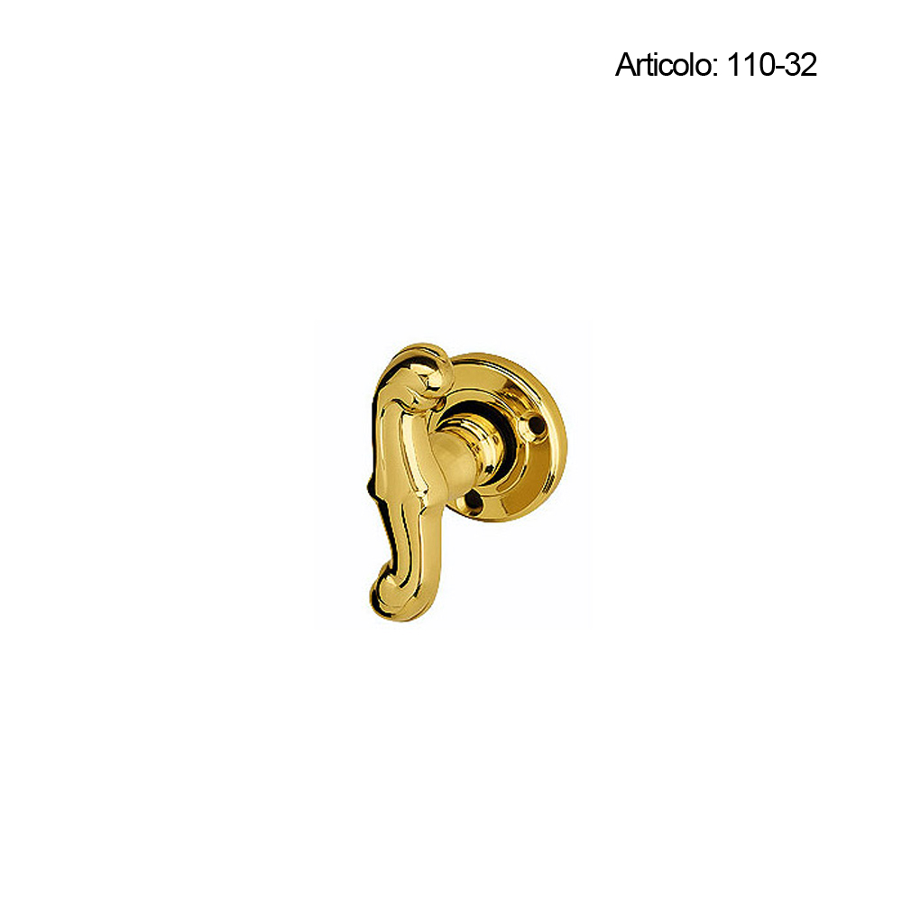 Spinardi 80-011 maniglia porta placca rosetta