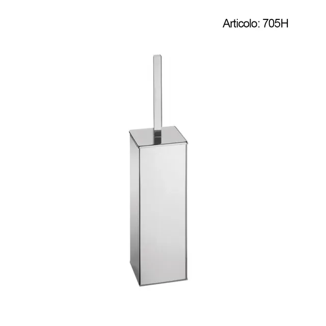 Spinardi Portascopino scopino bagno ottone