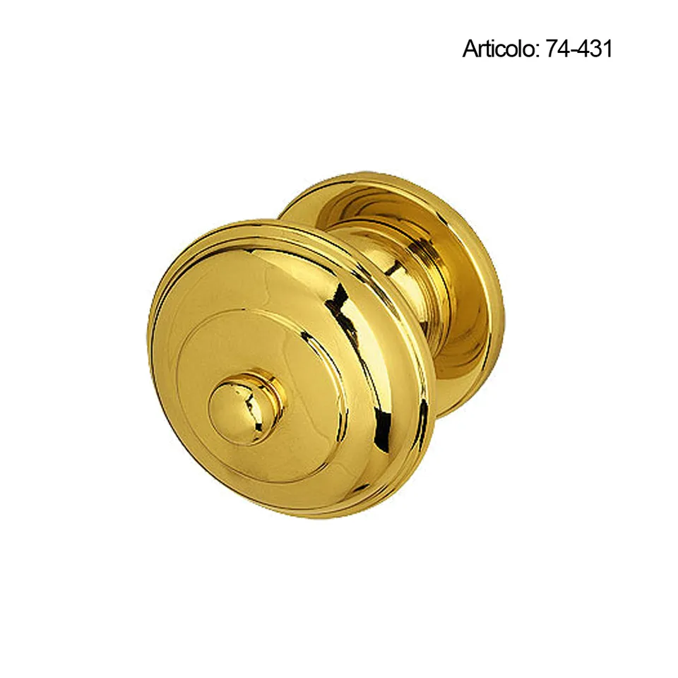 Spinardi 74-431 Pomolo porta acciaio finiture varie