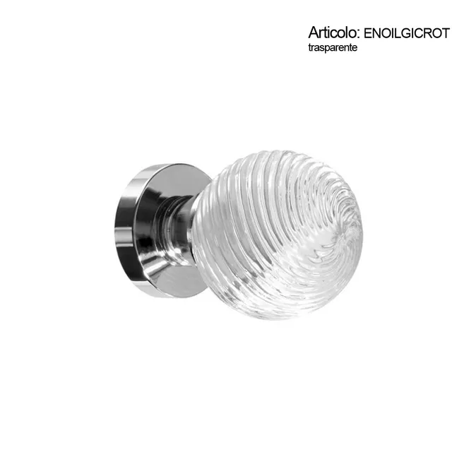 Spinardi ENOILGICROT pomoli cristallo trasparente