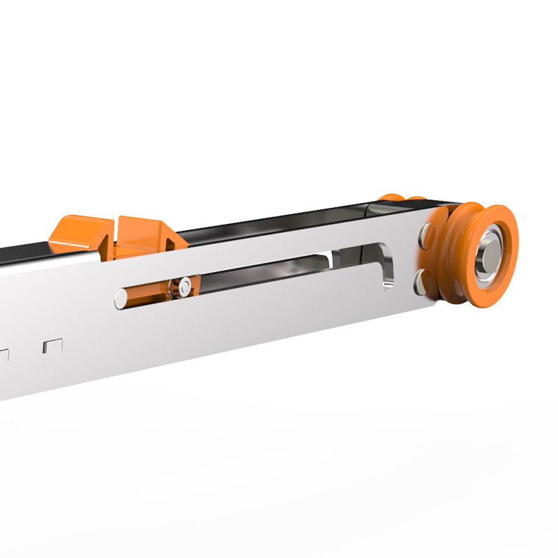TopStrong 60KG Carrello Porta Scorrevole Legno Ammortizzato