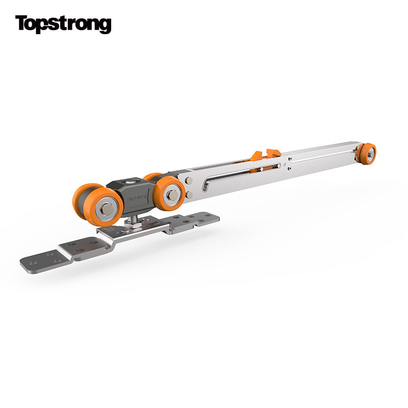 TopStrong 120KG carrello porta scorrevole legno singolo ammortizzatore