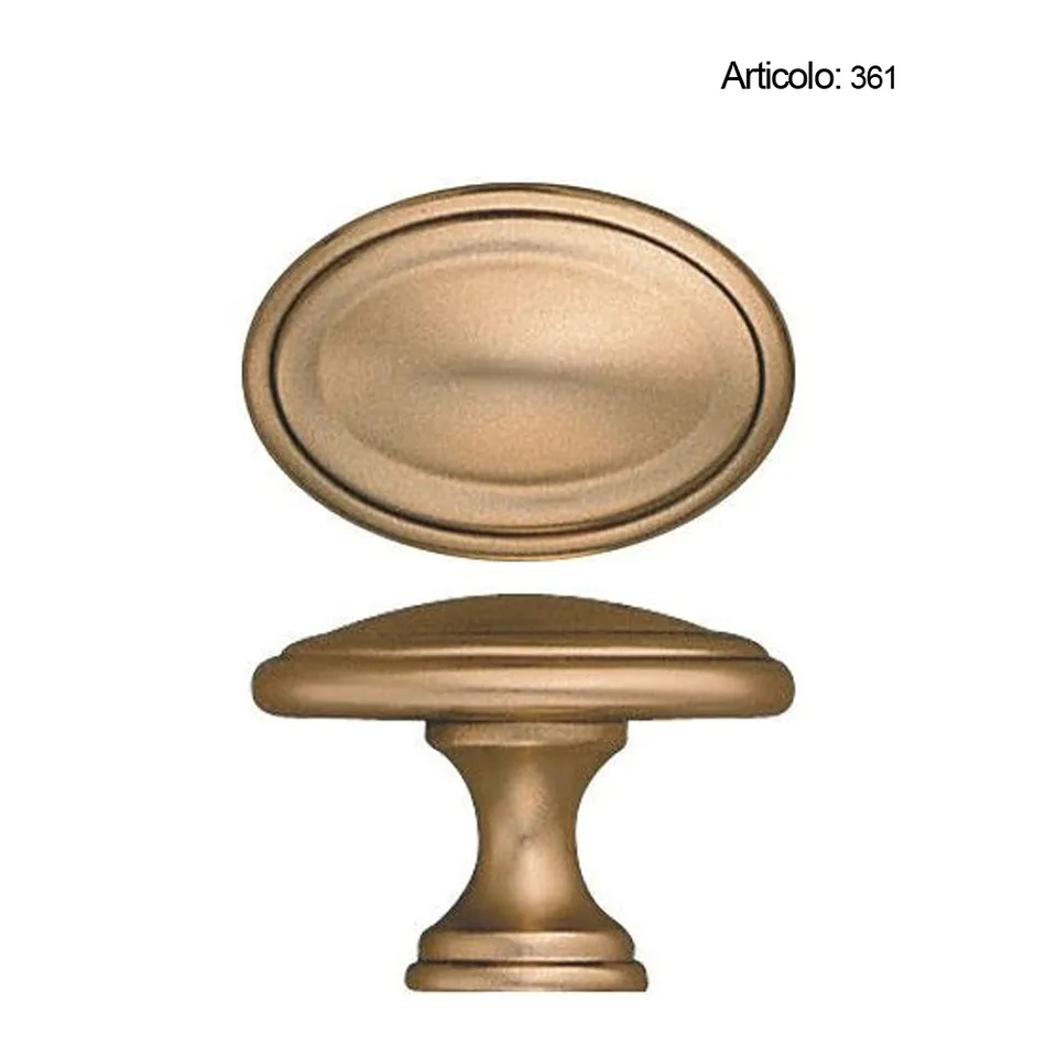 Spinardi 361 Pomolo per mobile ottone